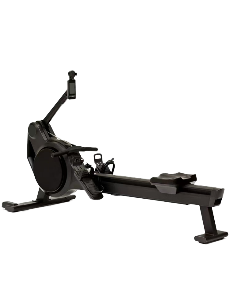 Wind resistance rowing machine