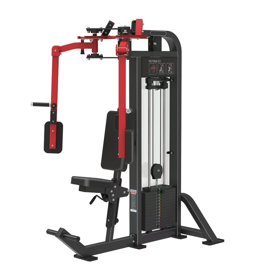 Commercial Butterfly Chest Press Machine Gym Strength Training Equipment
