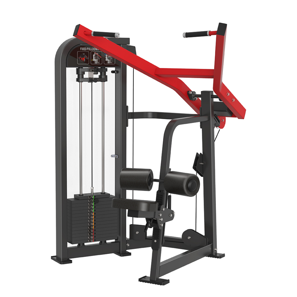 Commercial Seated Lat Pulldown Machine Gym Strength Training Equipment Back and Arm Workout Fitness